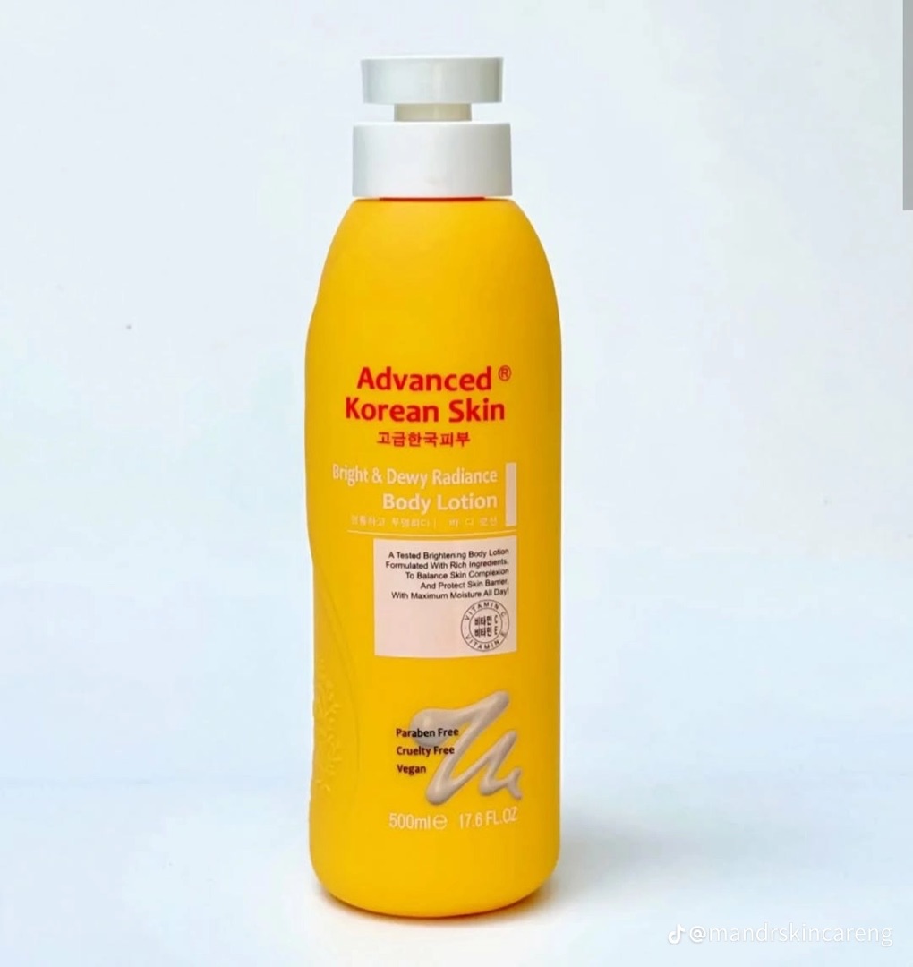 Advanced Korean Skin Bright Dewy Radiance Body Lotion