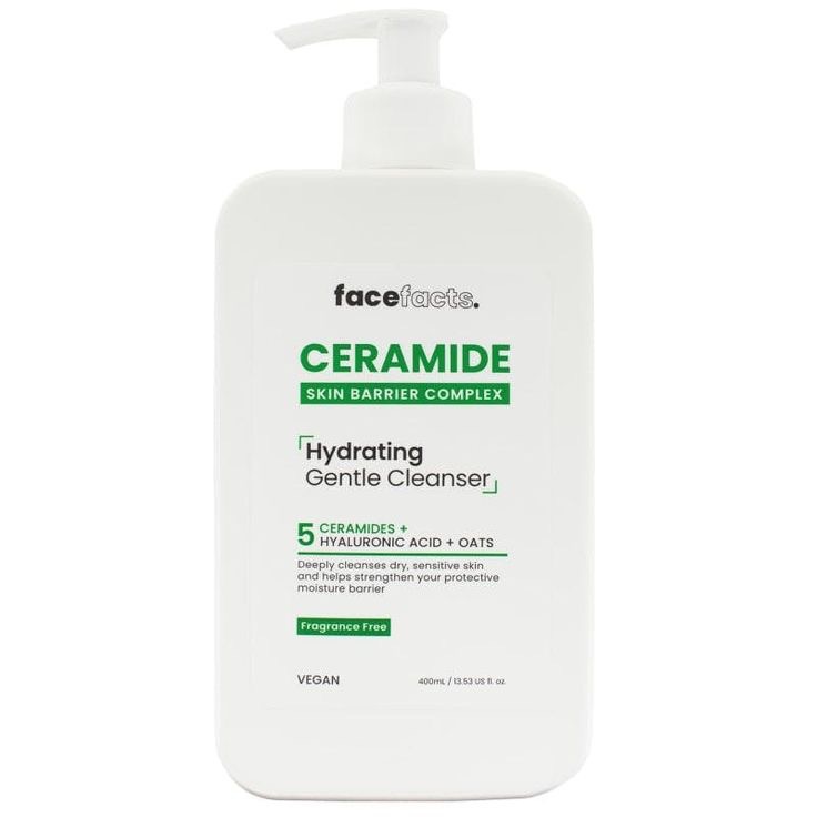 Face Facts Ceramide Hydrating Gentle Cleanser 400ml