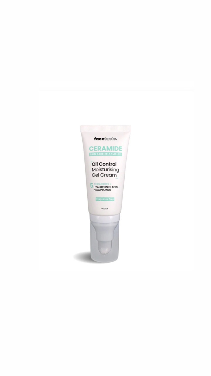 Face Facts Ceramide Oil Control Moisturising Gel Cream 50ml