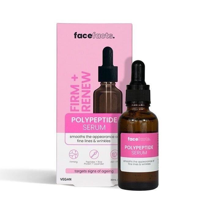 FaceFacts Firm & Renew Polypeptide Serum - 30ml