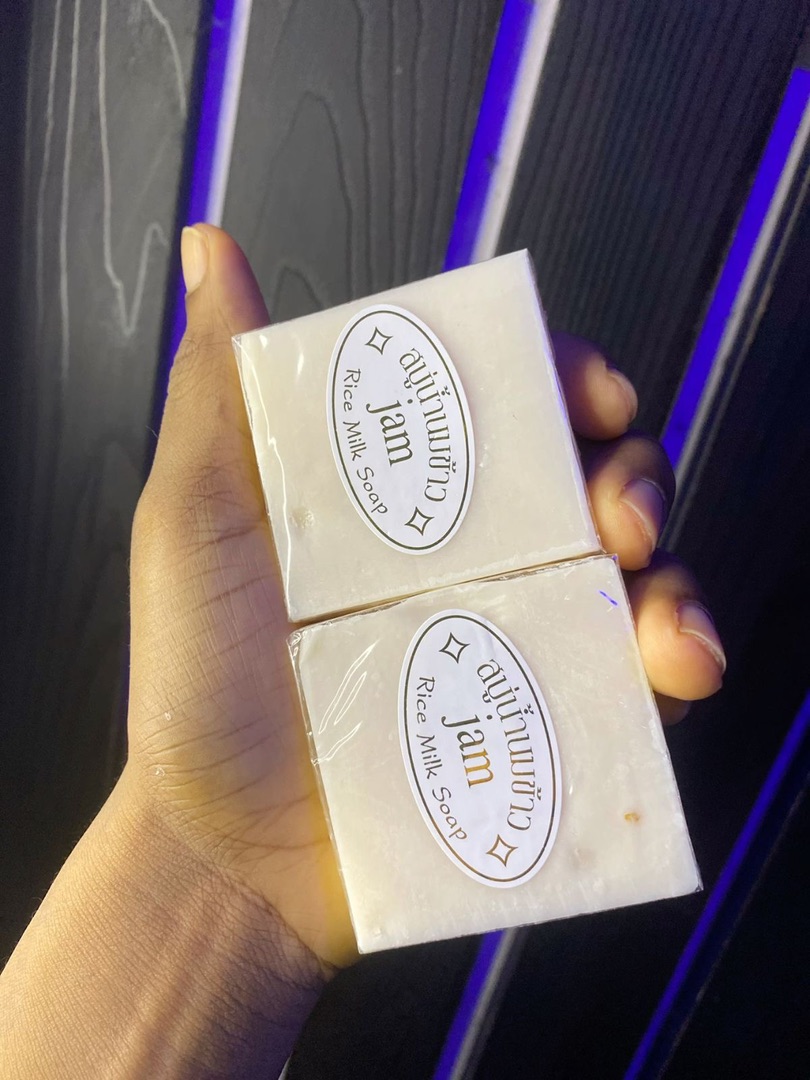 Jam rice milk soap