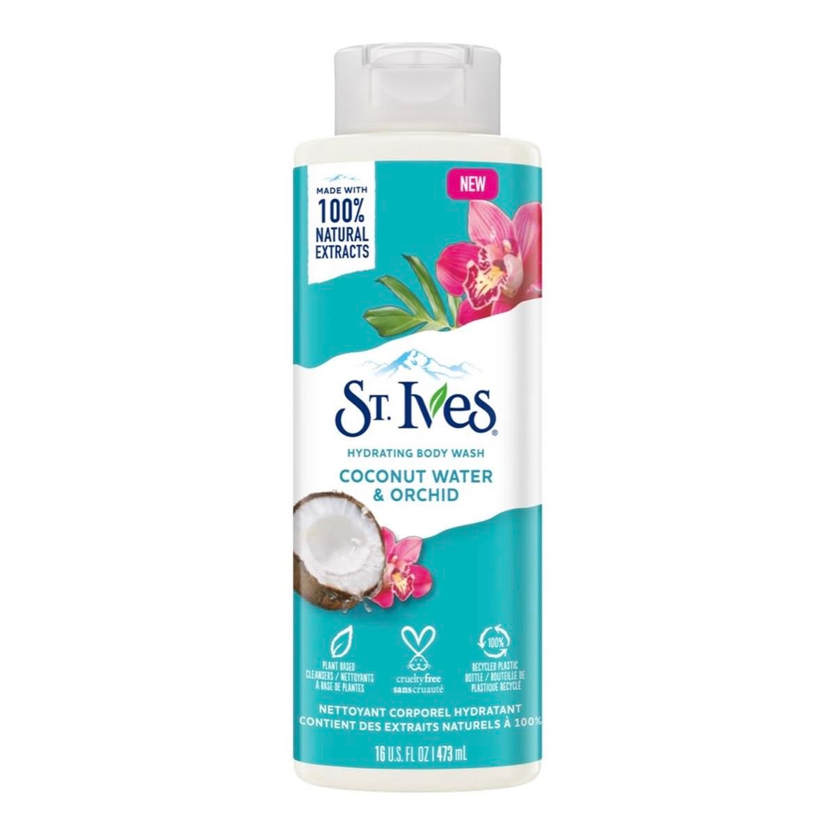 St. Ives Coconut Water & Orchid Hydrating Body Wash 650ml