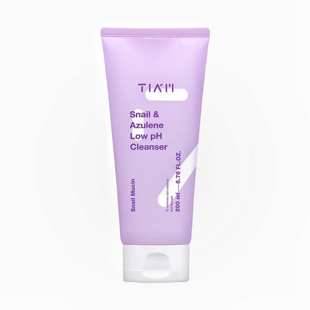 TIAM Snail & Azulene Low pH Cleanser 200ml