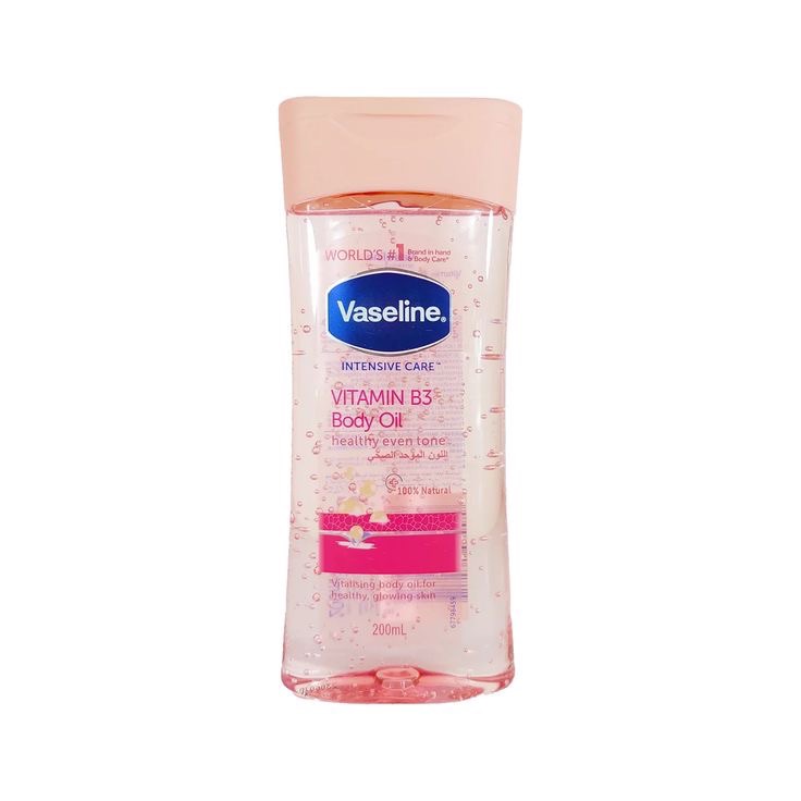 Vaseline Intensive Care Vitamin B3 Body Oil Healthy Even Tone - 200 ml